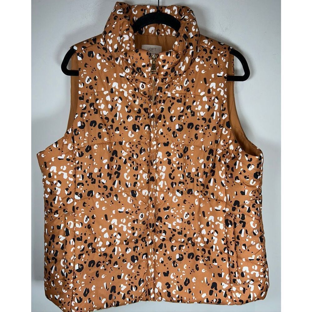 Loft outlet puffer vest size large